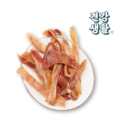 ◈10% 할인◈견강생활 수제간식 돼지귀 슬라이스 60g◈온라인 가격 준수◈묶음추가할인◈